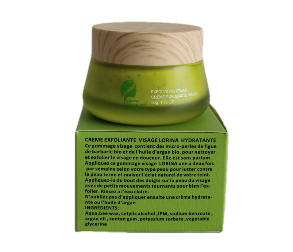 Lorina Cosmetics Exfoliating Cream Face Moisturizing