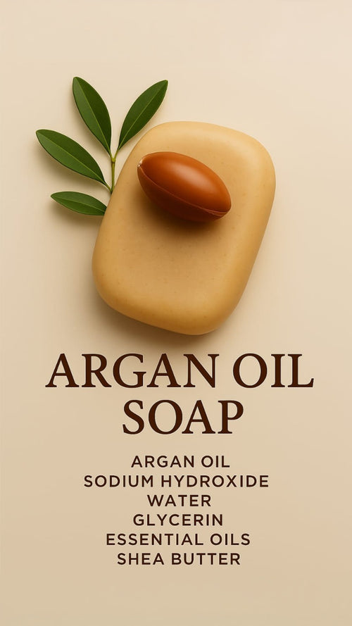Lorina Cosmetics Black Soap With Argan Oil